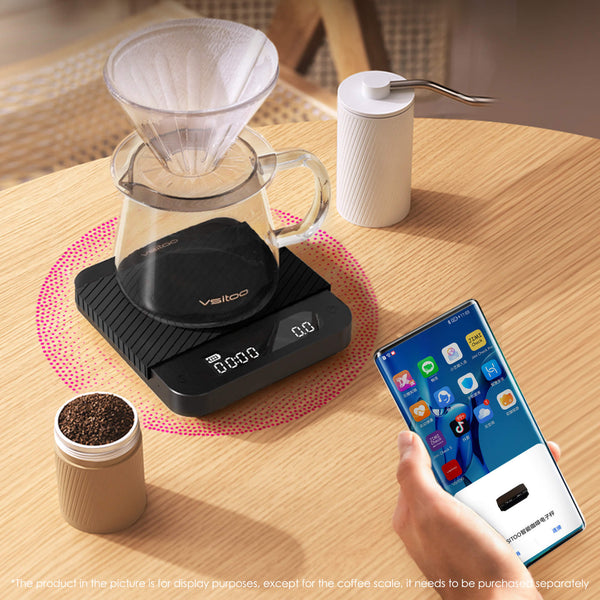 VSITOO ELECTRONIC COFFEE SCALE APP CONNECTION