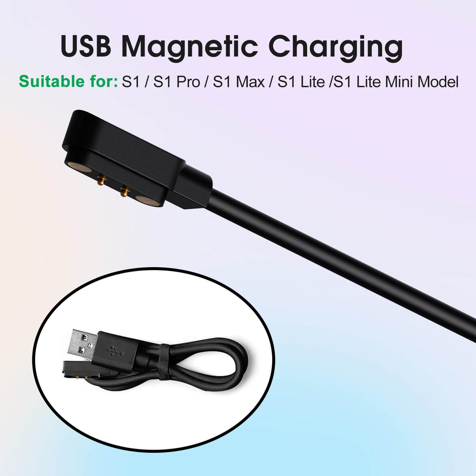 USB Magnetic Cable S1 - product detail
