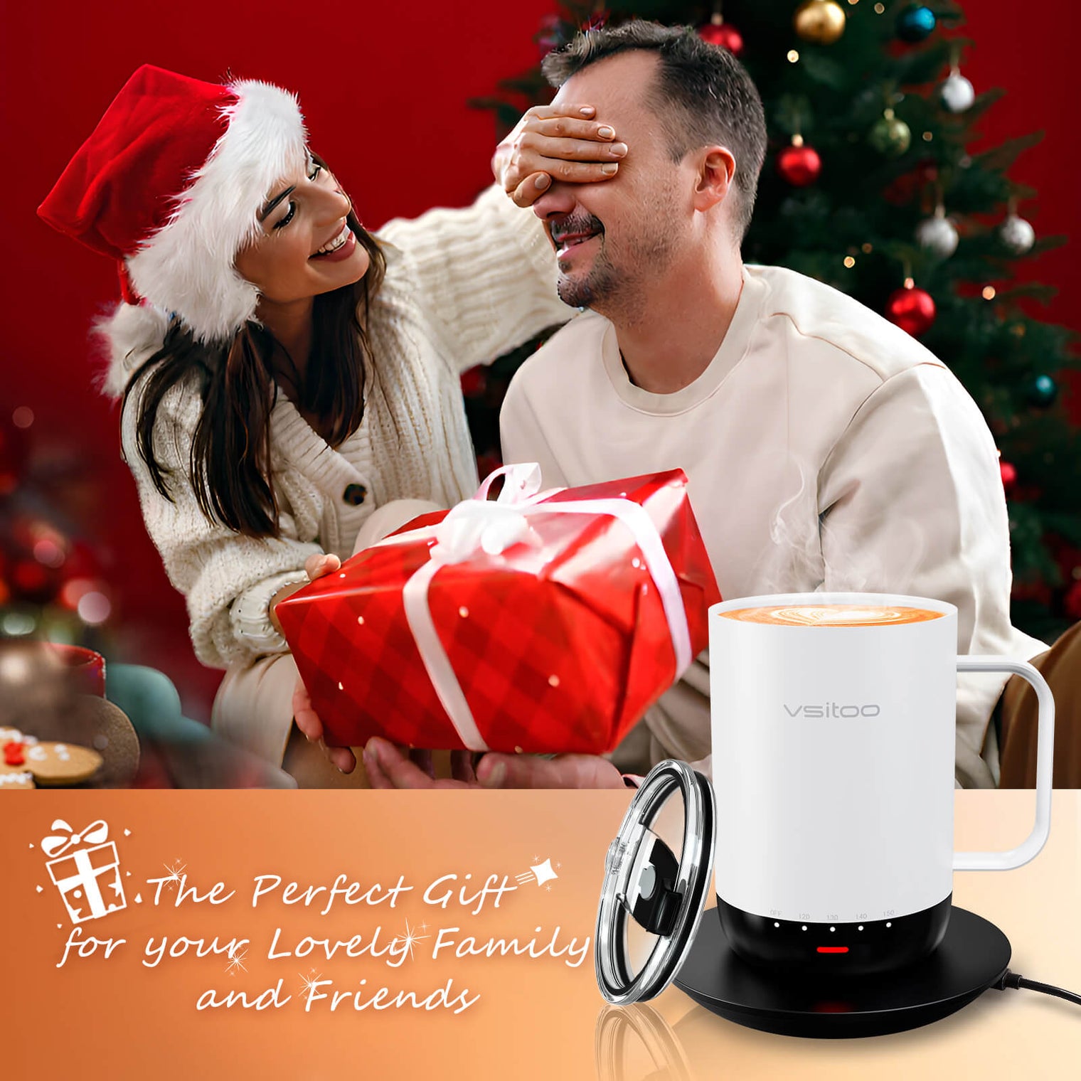 VSITOO AI Self-Heated Coffee Mug-S3 Pro VSITOO