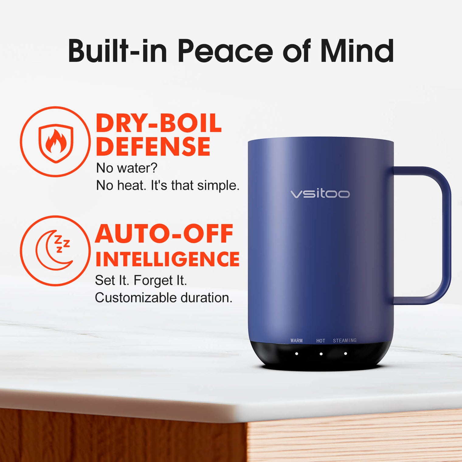 VSITOO AI Self-Heated Coffee Mug-S3 Ultra VSITOO