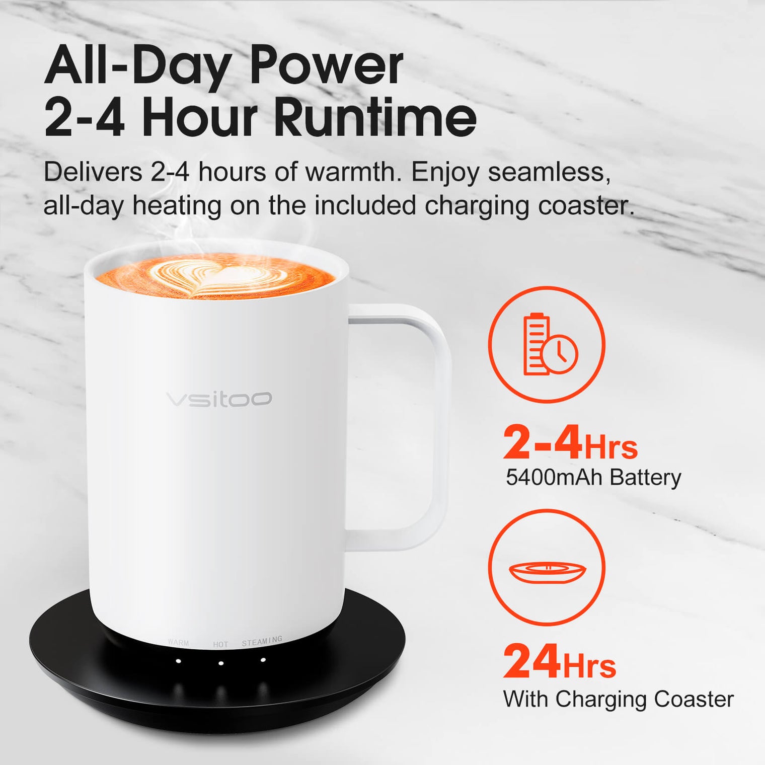 VSITOO AI Self-Heated Coffee Mug-S3 Ultra VSITOO