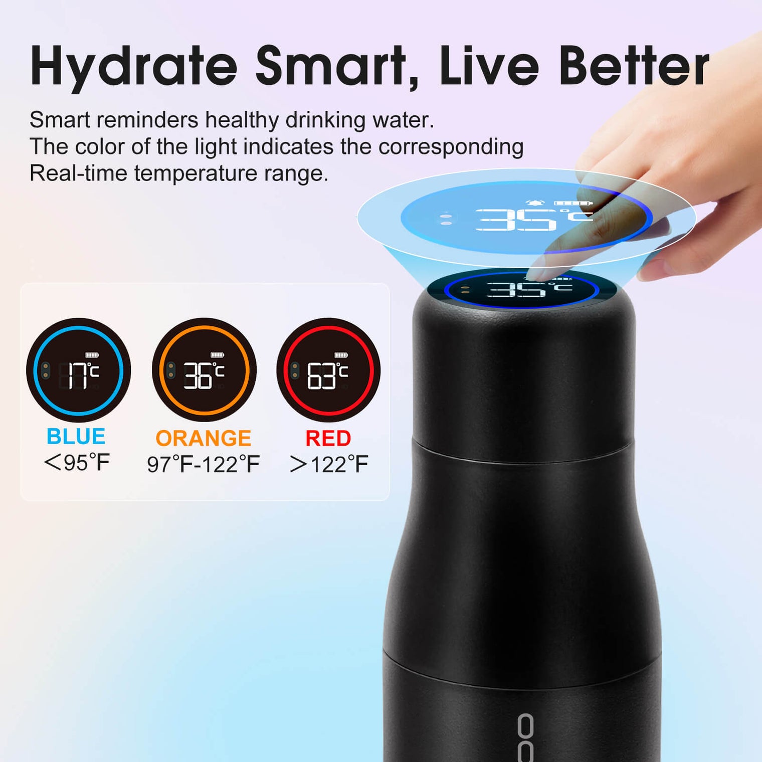 VSITOO AI Self-Cleaning Water Bottle-S1 VSITOO