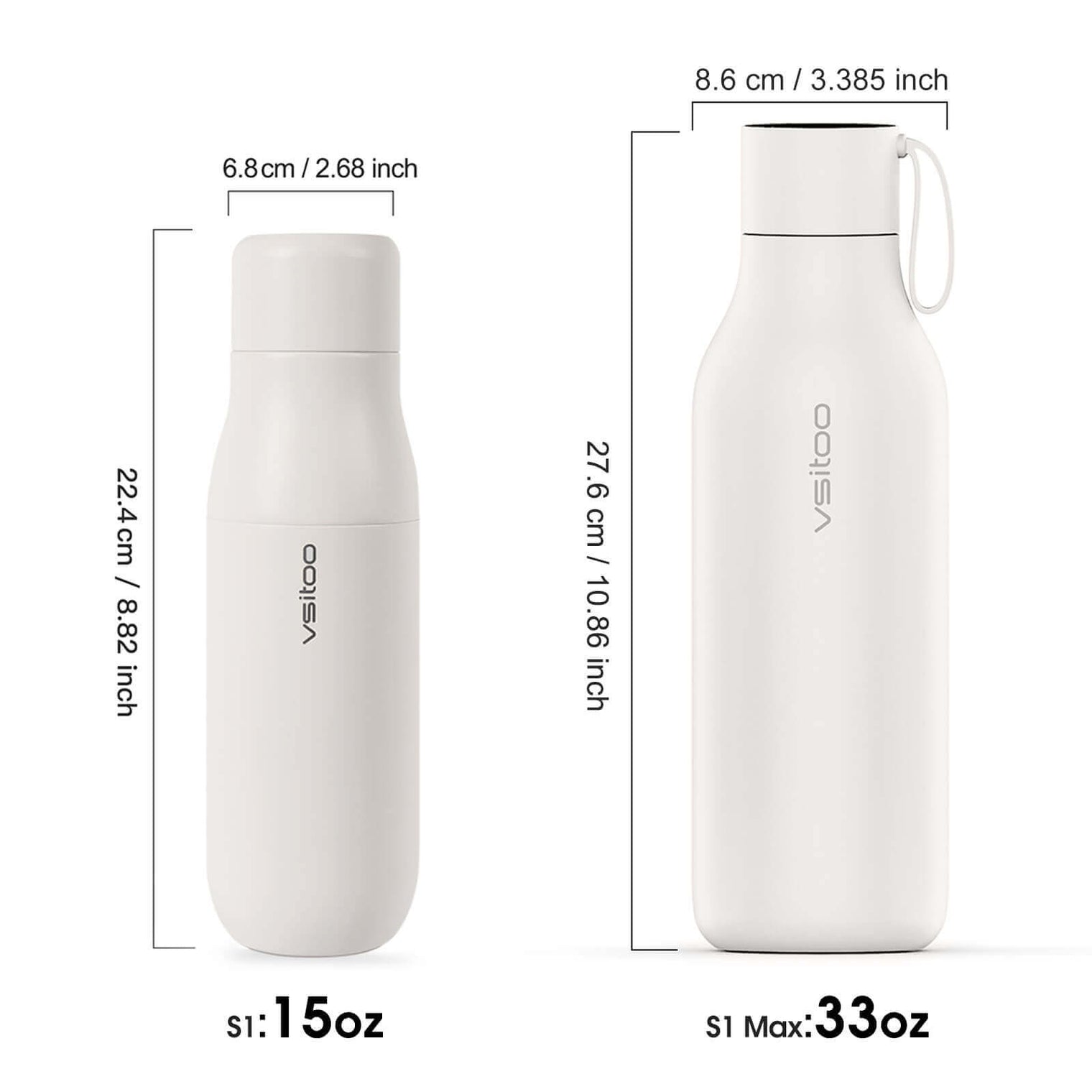 VSITOO AI Self-Cleaning Water Bottle-S1 VSITOO