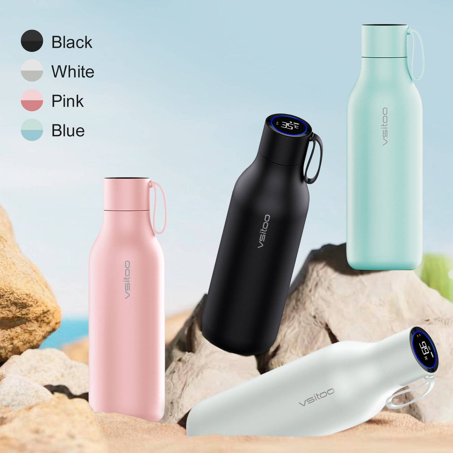 VSITOO AI Self-Cleaning Water Bottle-S1 Max VSITOO