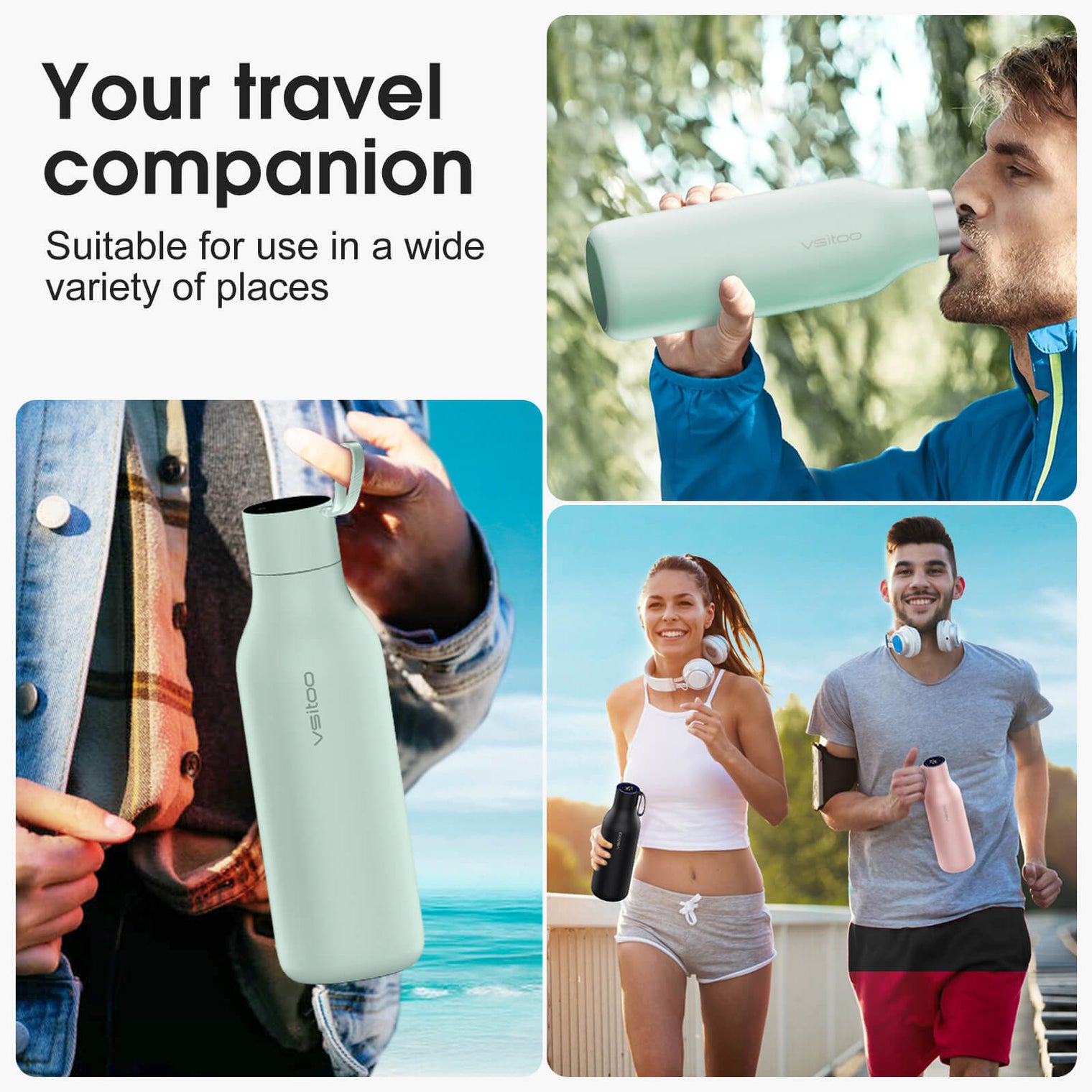 VSITOO AI Self-Cleaning Water Bottle-S1 Max VSITOO