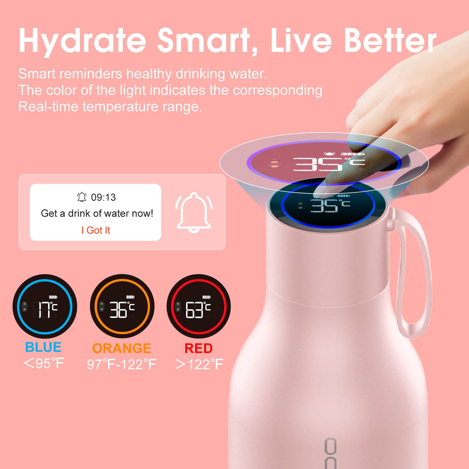 VSITOO AI Self-Cleaning Water Bottle-S1 Max VSITOO
