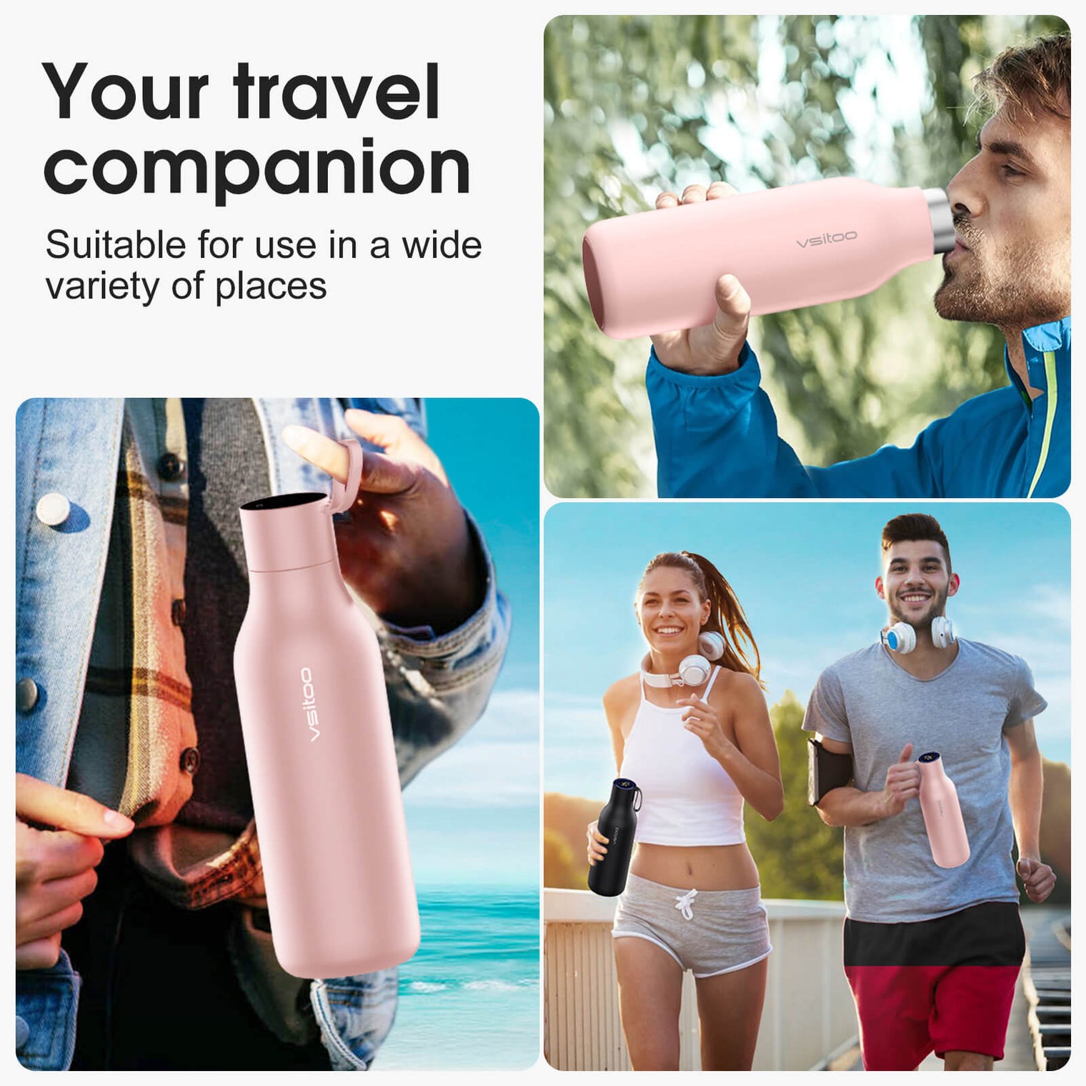 VSITOO AI Self-Cleaning Water Bottle-S1 Max VSITOO