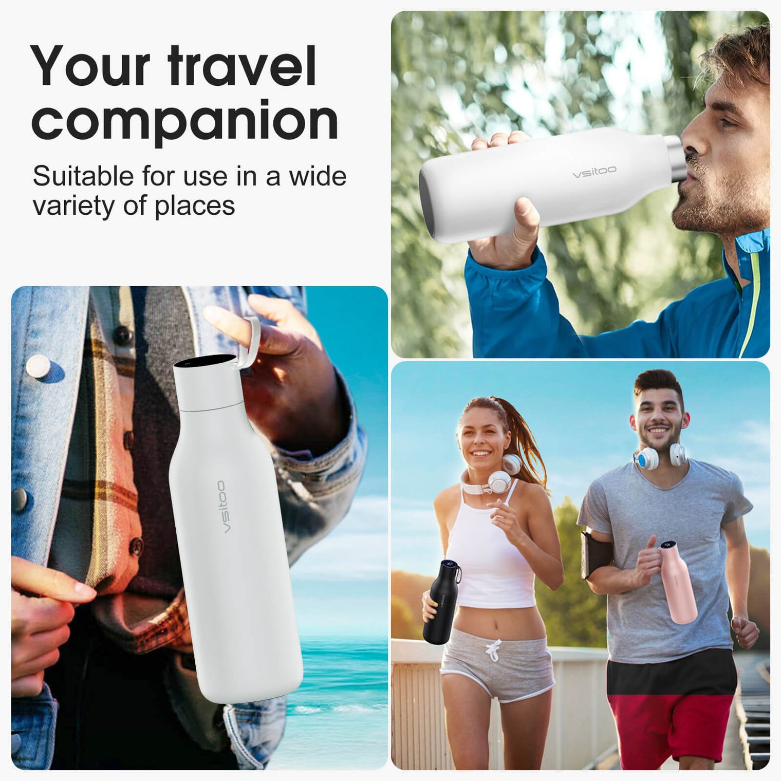 VSITOO AI Self-Cleaning Water Bottle-S1 Max VSITOO