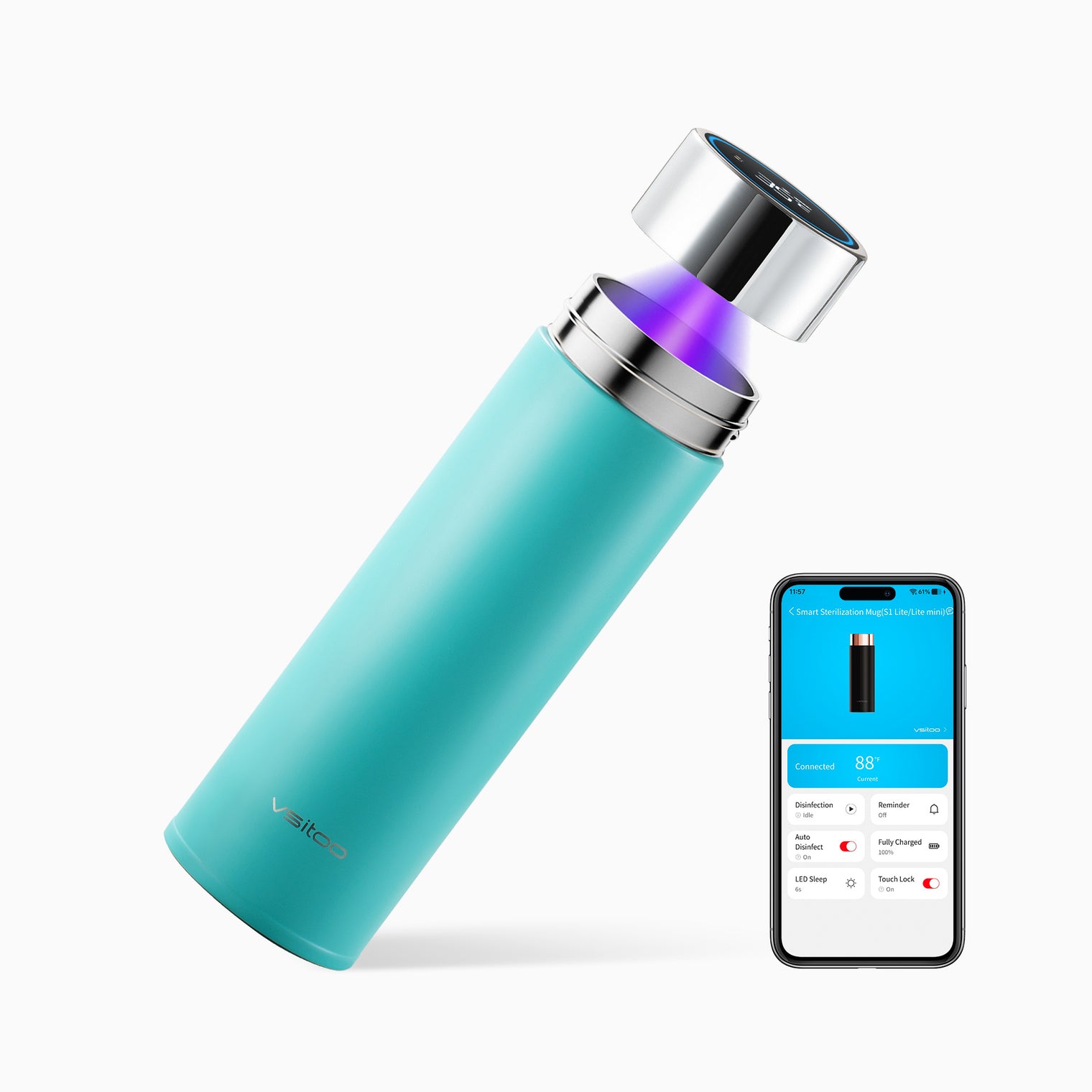 VSITOO AI Self-Cleaning Water Bottle-S1 Lite VSITOO