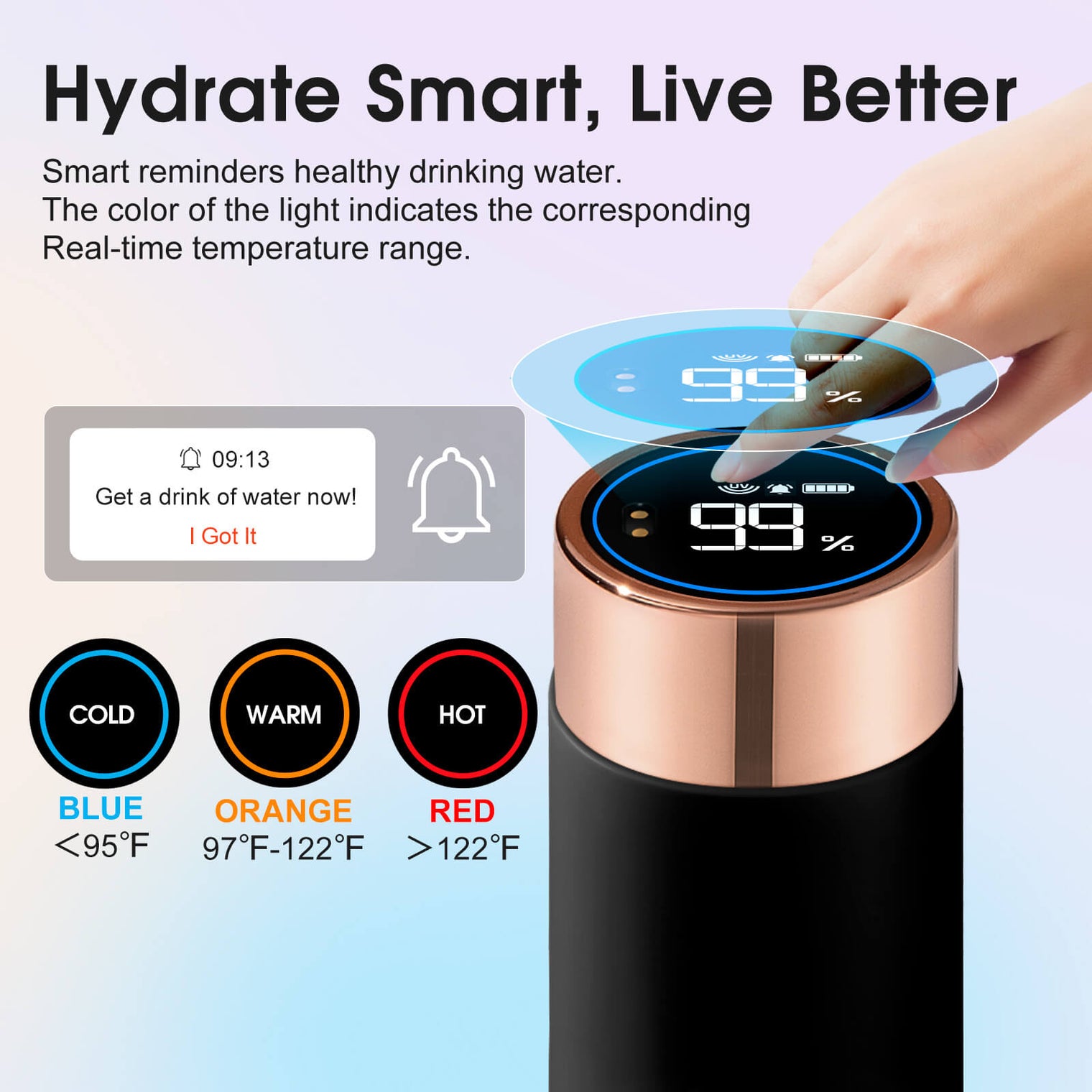 VSITOO AI Self-Cleaning Water Bottle-S1 Lite mini VSITOO