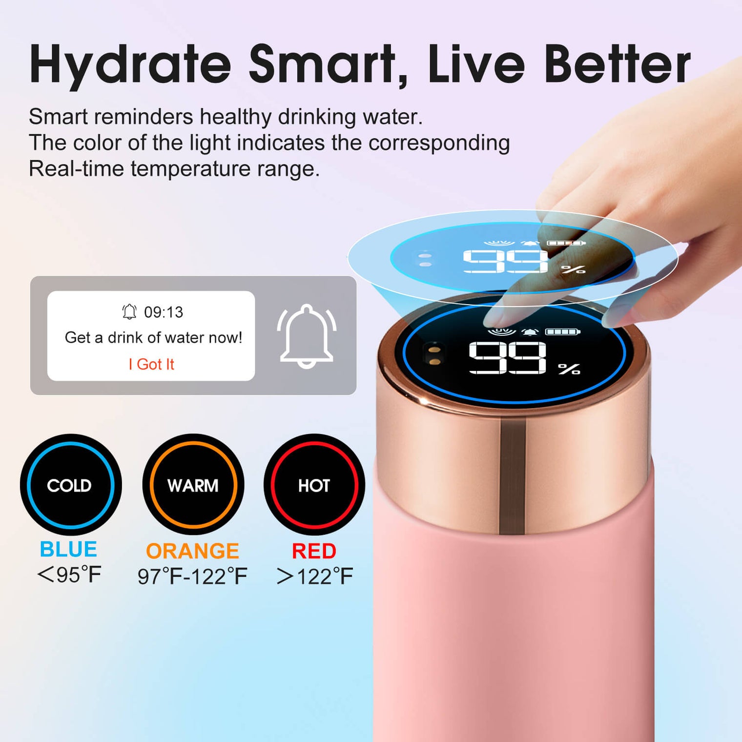 VSITOO AI Self-Cleaning Water Bottle-S1 Lite VSITOO