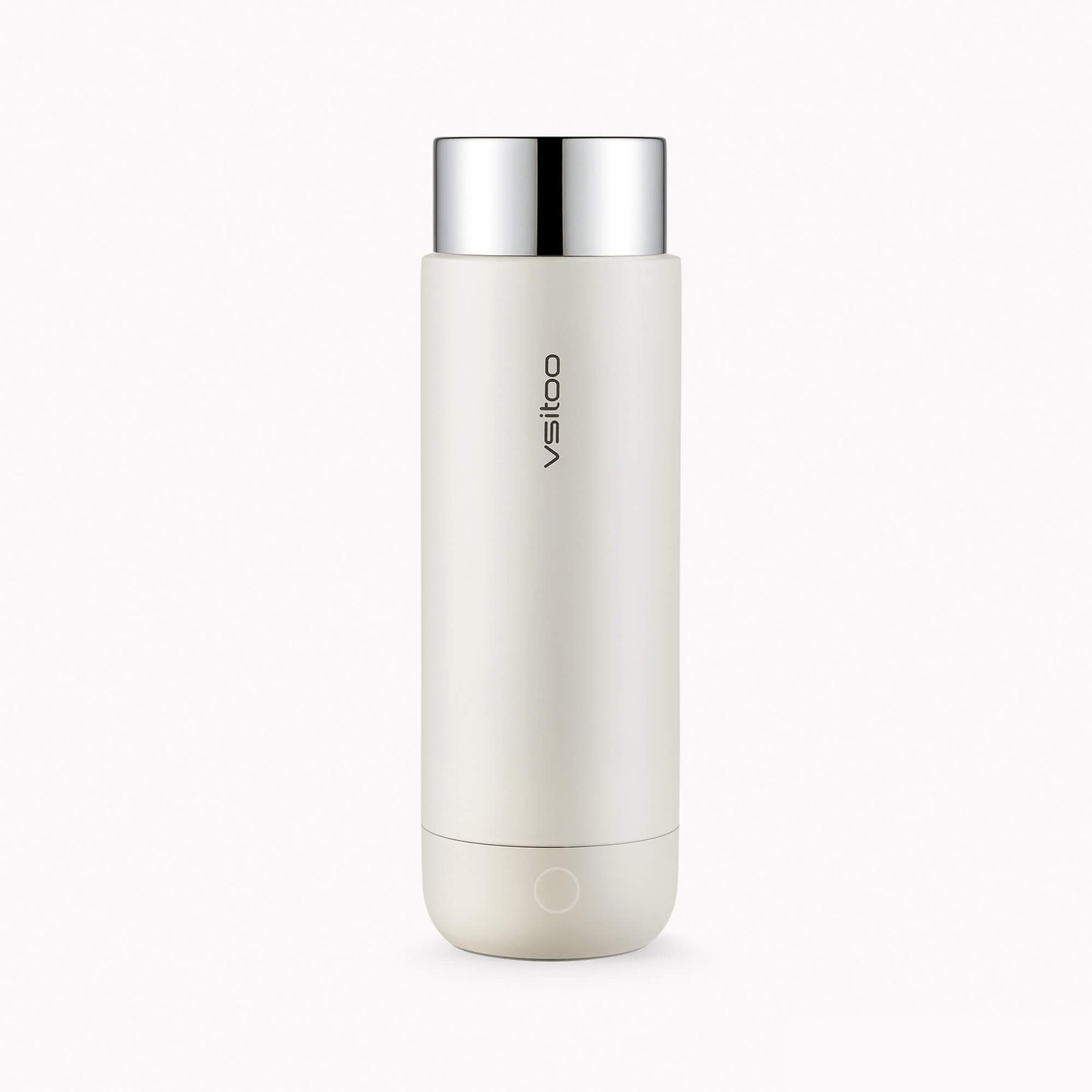 Vsitoo White H1 heated coffee travel mug, smart mug for self heating.