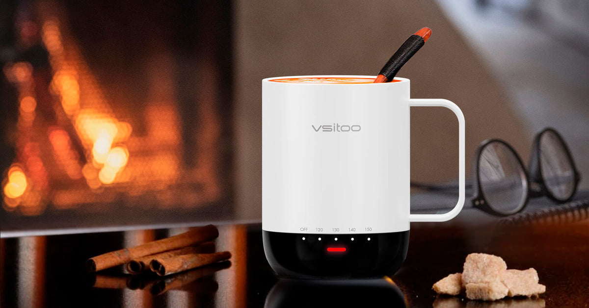 Vsitoo Smart Mug Review: What I Think After Using It for More Than a Year - VSITOO