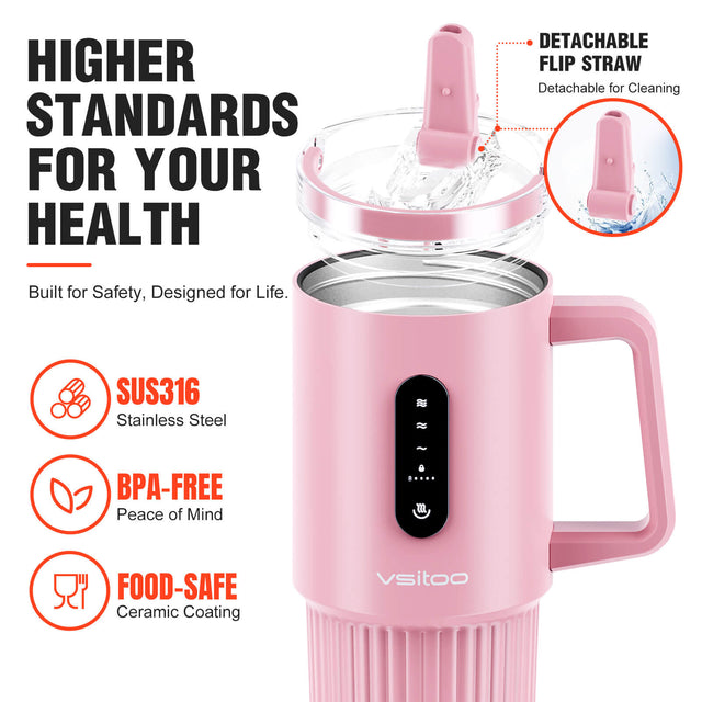 VSITOO AI Self-Heated Coffee  Travel Mug-S5 Pro