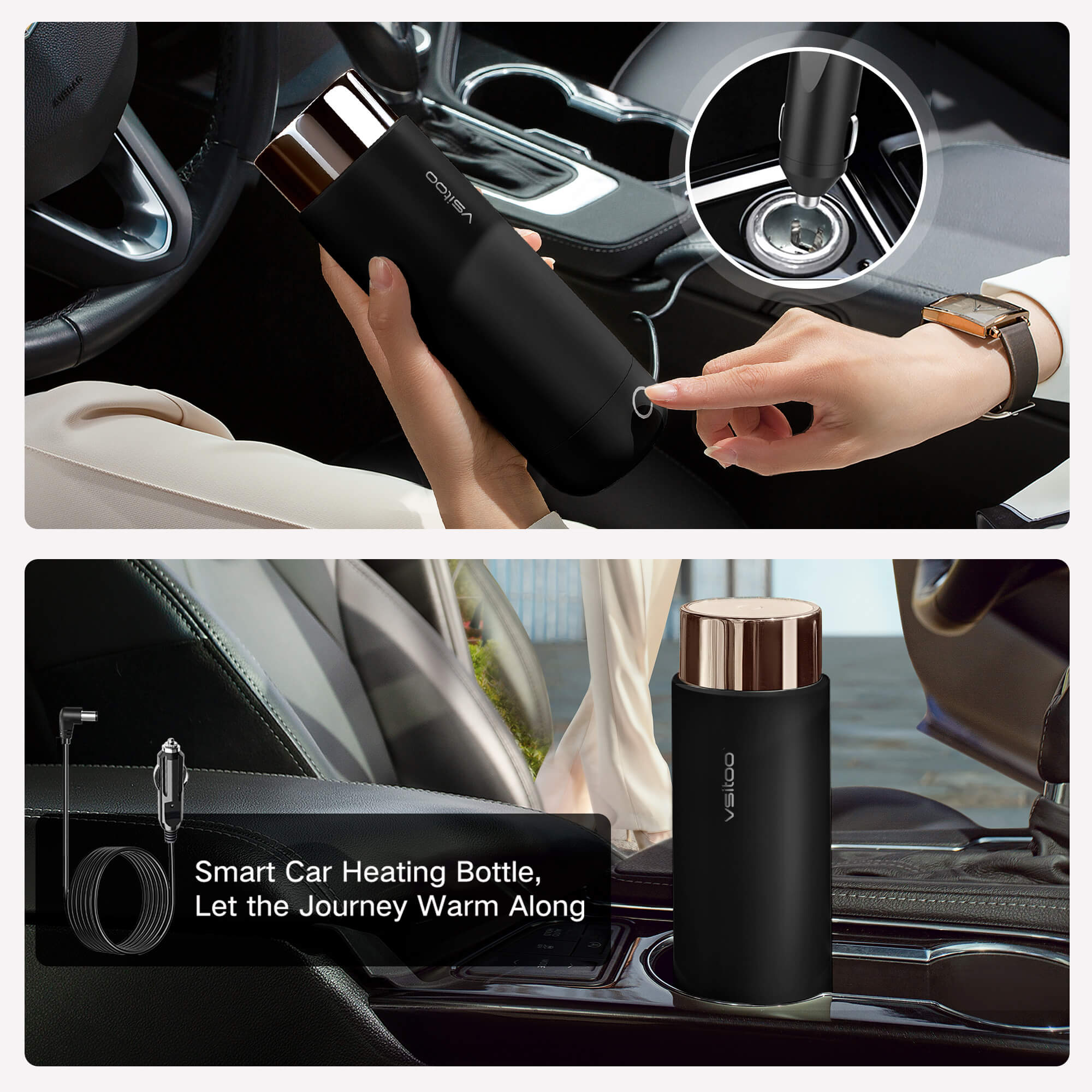 SMART TRAVEL MUG-H1 Heated Travel Mug | VSITOO SMART TRAVEL MUG-H1 Heated Travel Mug | VSITOO