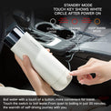 Vsitoo H1 white color, the heated travel mug have three mode, stand by mode, heating mode and keep warm mode.
