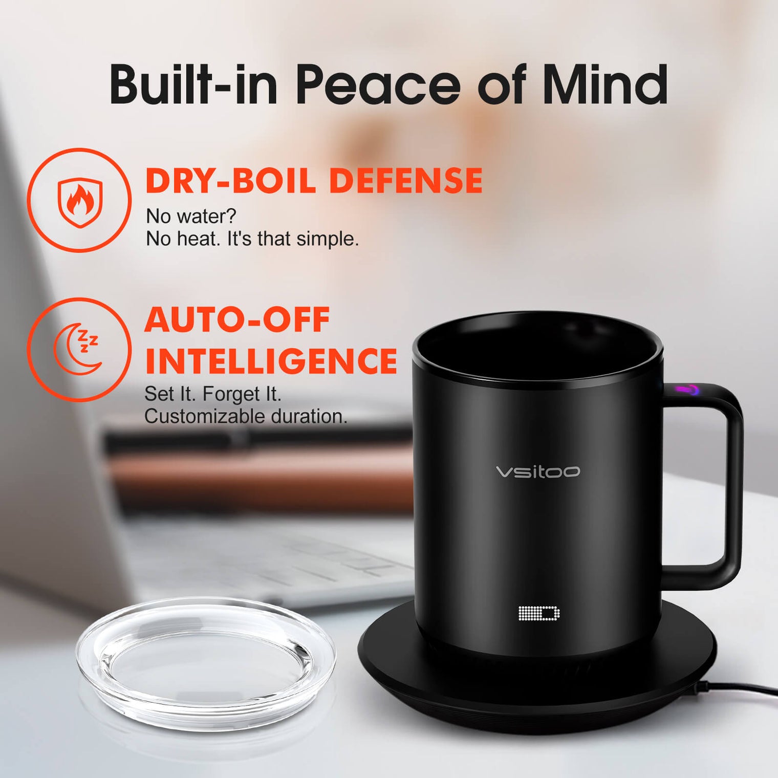 VSITOO AI Self-Heated Coffee Mug-S3 VSITOO