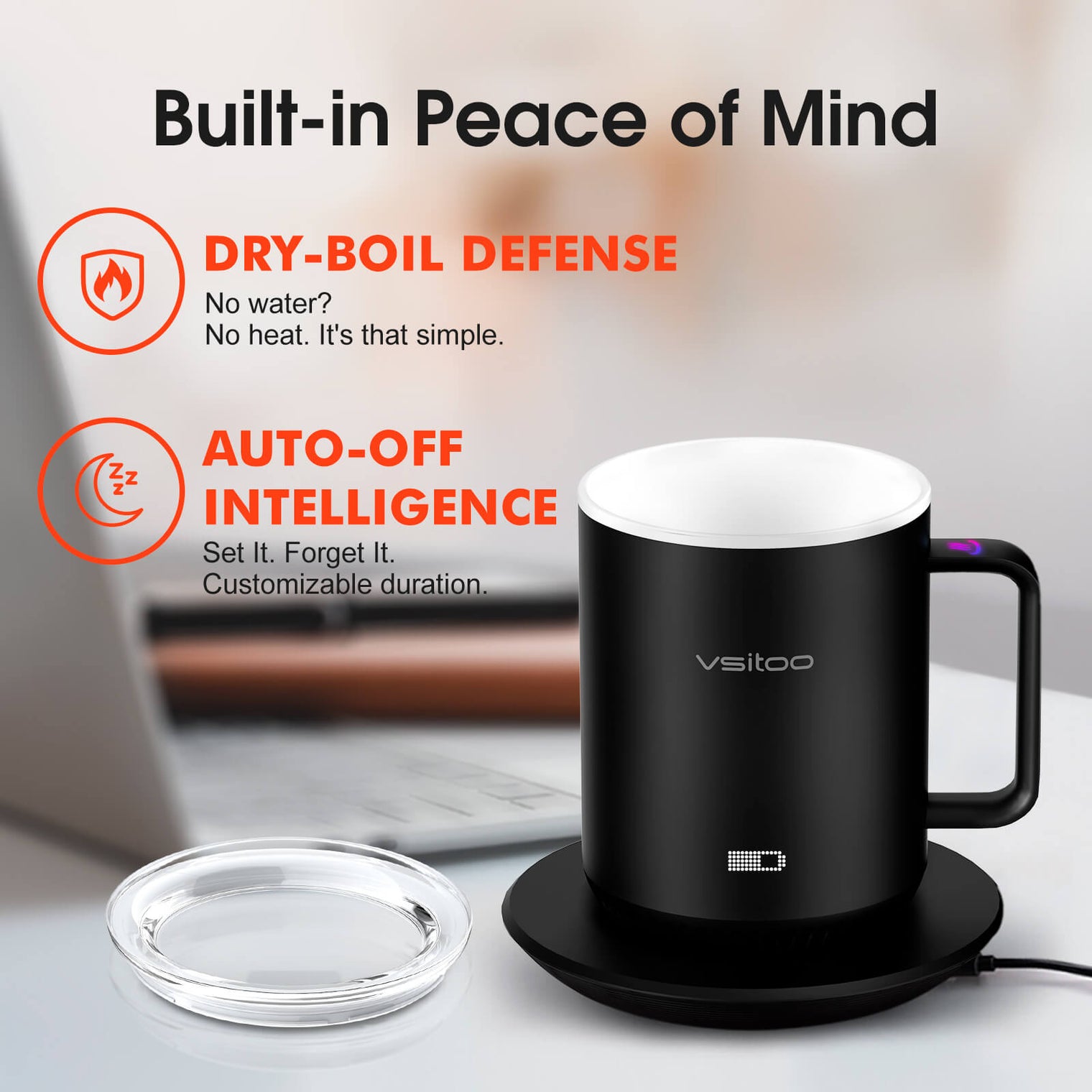 VSITOO AI Self-Heated Coffee Mug-S3 VSITOO