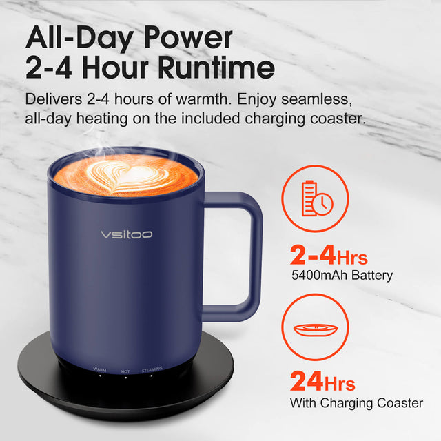 VSITOO AI Self-Heated Coffee Mug-S3 Plus VSITOO