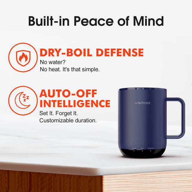 VSITOO AI Self-Heated Coffee Mug-S3 Plus VSITOO