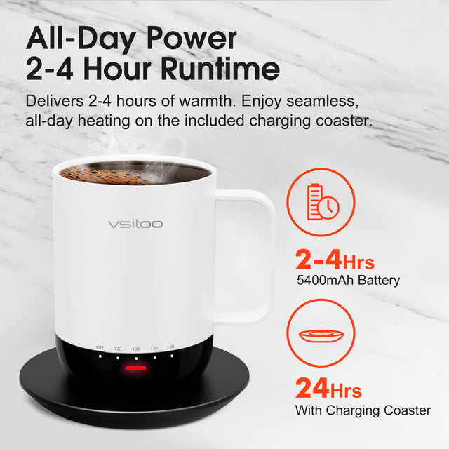 VSITOO AI Self-Heated Coffee Mug-S3 Pro VSITOO
