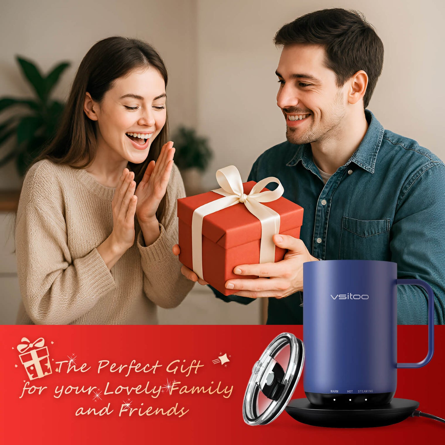 VSITOO AI Self-Heated Coffee Mug-S3 Ultra VSITOO