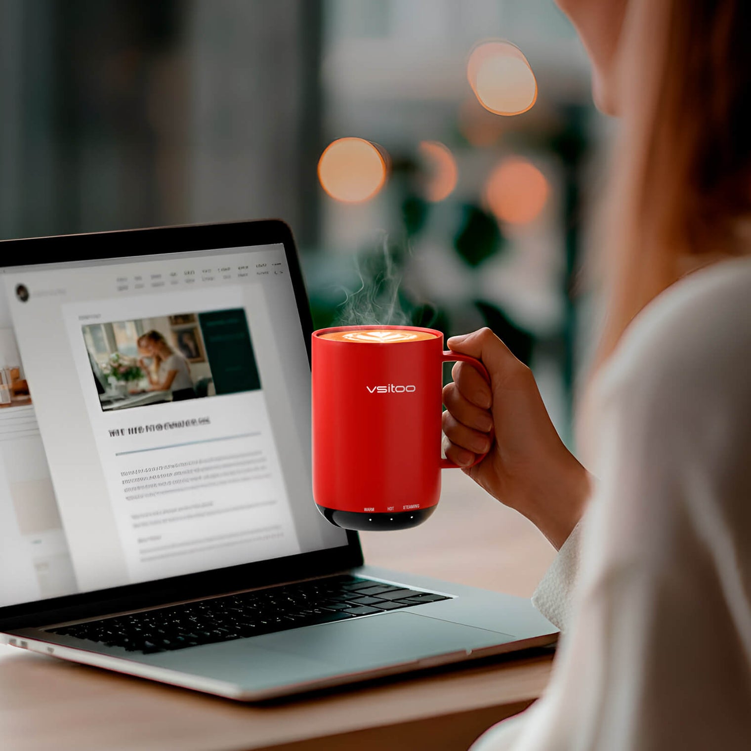 VSITOO AI Self-Heated Coffee Mug-S3 Ultra VSITOO