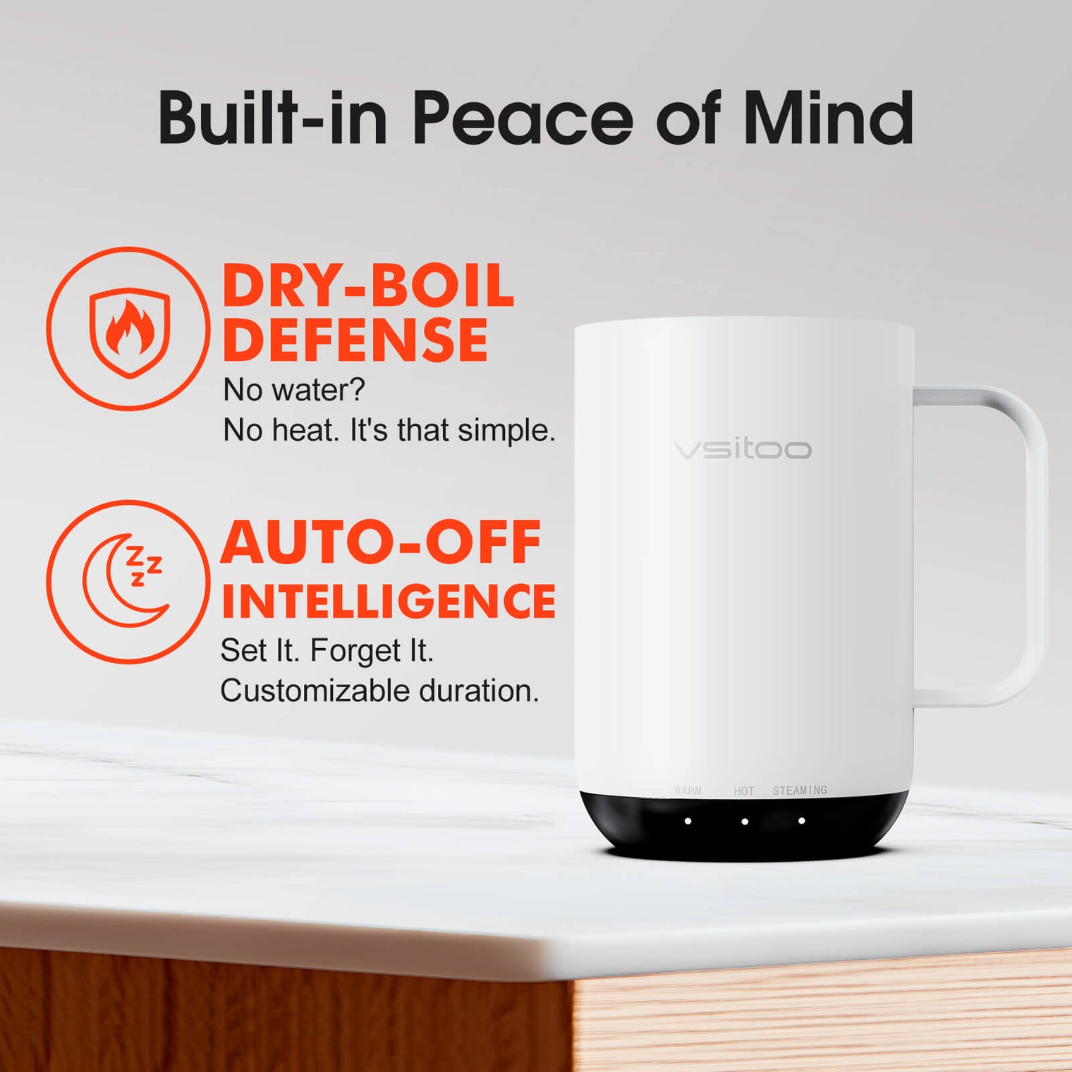 VSITOO AI Self-Heated Coffee Mug-S3 Ultra VSITOO