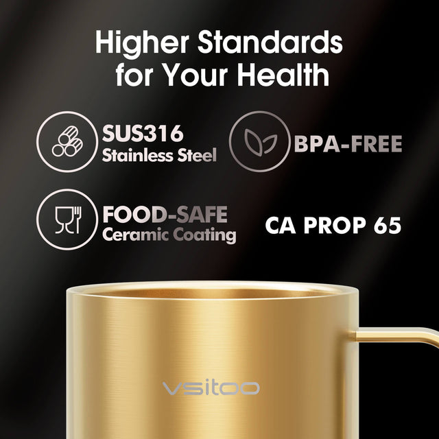 VSITOO AI Self-Heated Coffee Mug-S6 Plus VSITOO