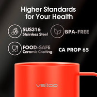 VSITOO AI Self-Heated Coffee Mug-S6 Plus VSITOO
