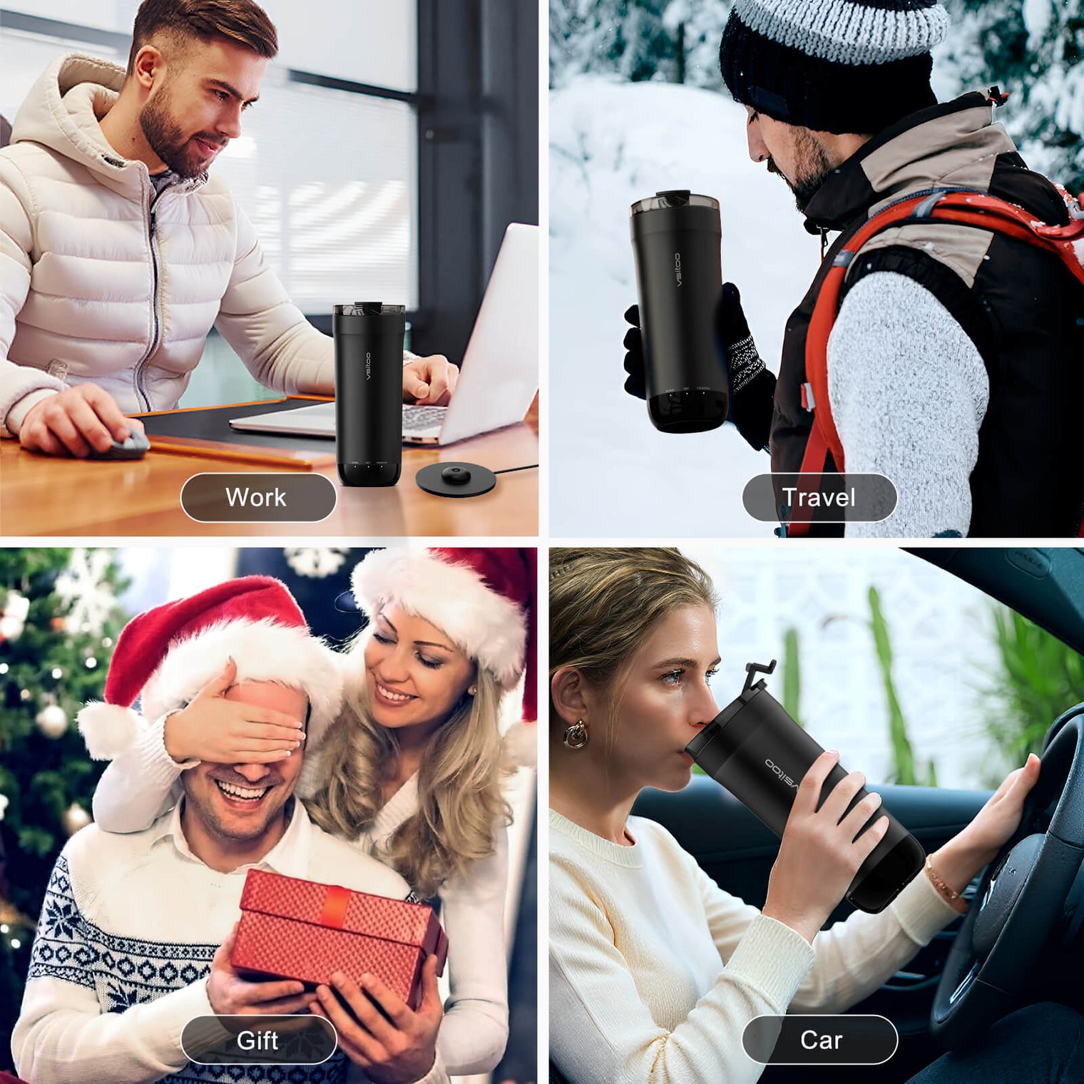 VSITOO AI Self-Heated Coffee  Travel Mug-S5 VSITOO