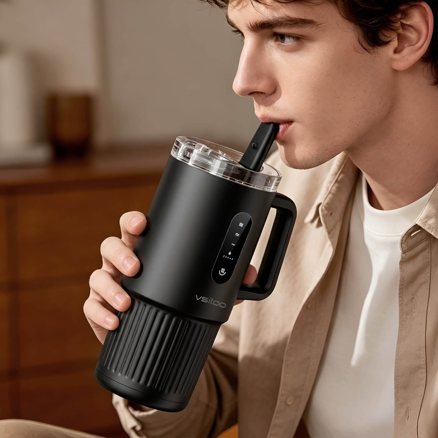 VSITOO AI Self-Heated Coffee  Travel Mug-S5 Pro