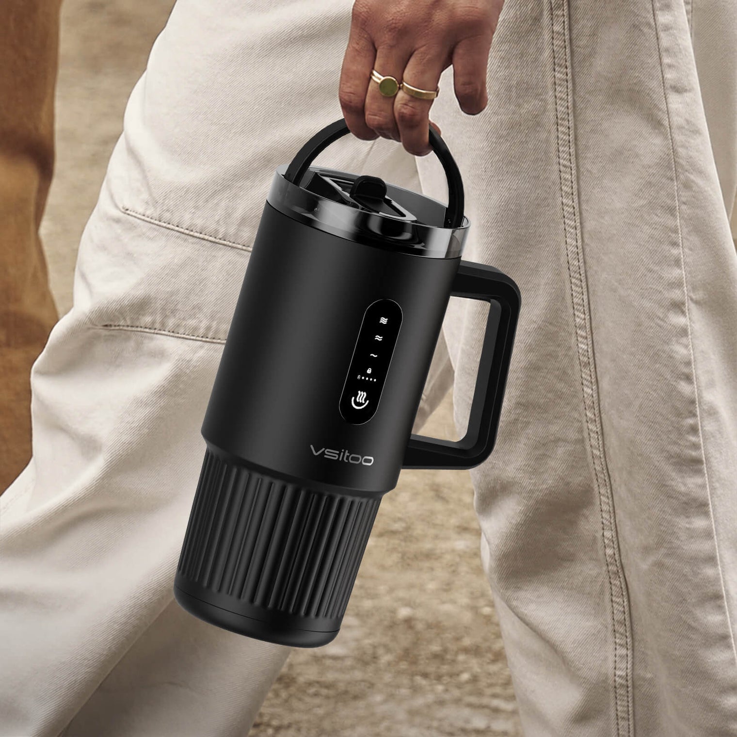 VSITOO AI Self-Heated Coffee  Travel Mug-S5 Pro