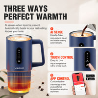 VSITOO AI Self-Heated Coffee  Travel Mug-S5 Pro
