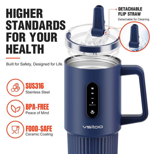 VSITOO AI Self-Heated Coffee  Travel Mug-S5 Pro
