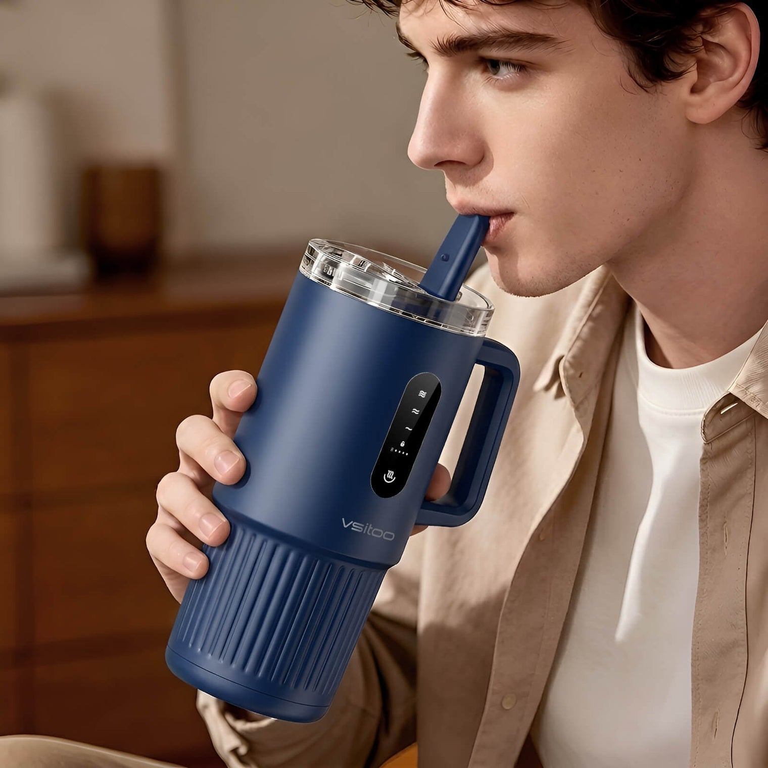 VSITOO AI Self-Heated Coffee  Travel Mug-S5 Pro