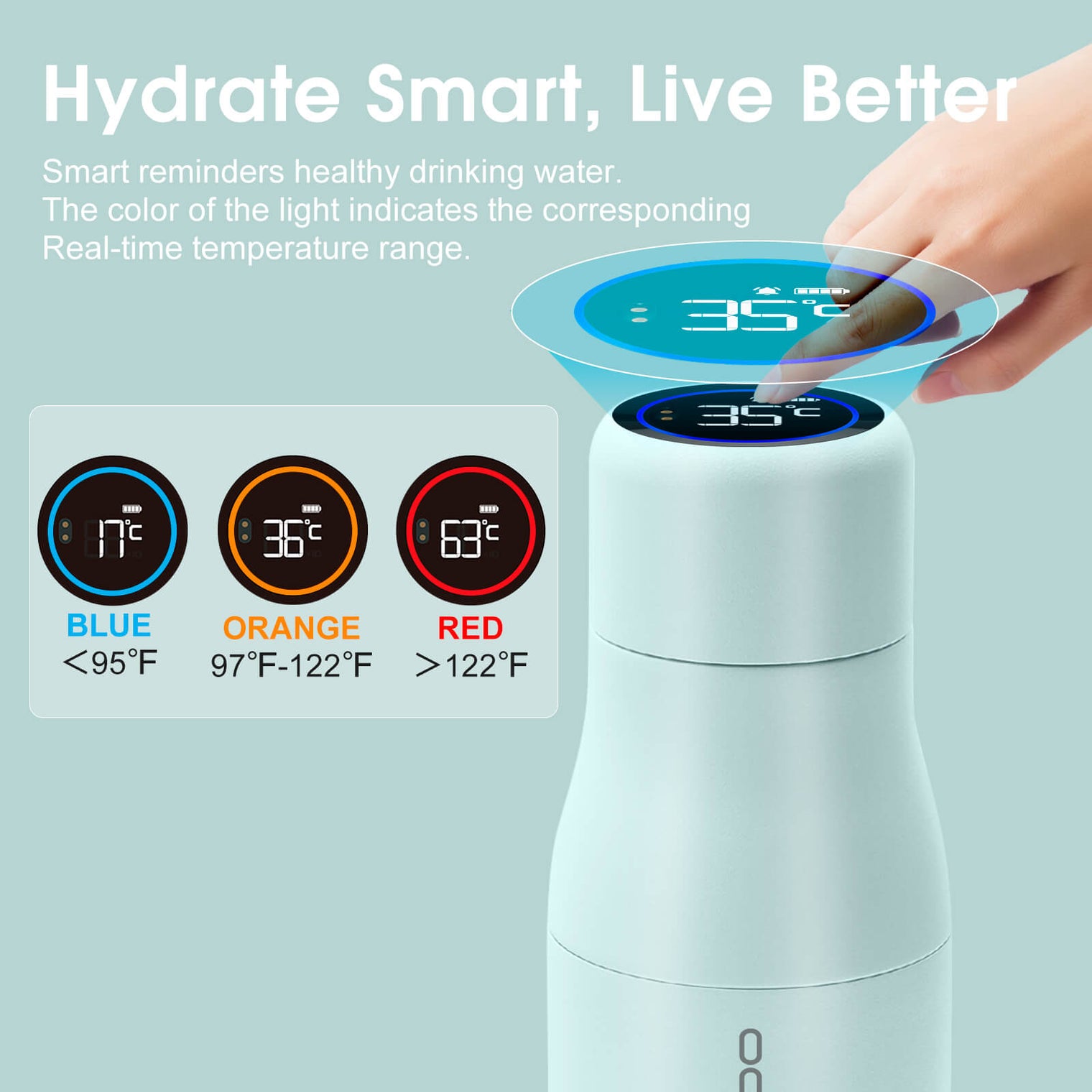 VSITOO AI Self-Cleaning Water Bottle-S1 VSITOO