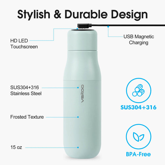 VSITOO AI Self-Cleaning Water Bottle-S1 VSITOO