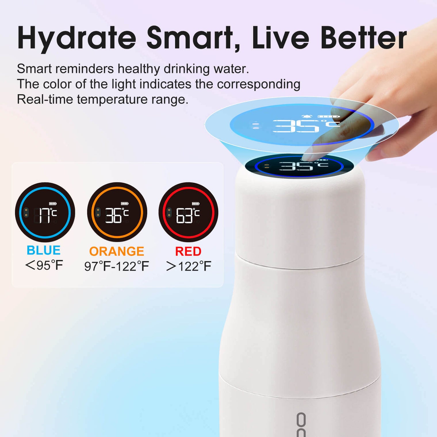 VSITOO AI Self-Cleaning Water Bottle-S1 VSITOO