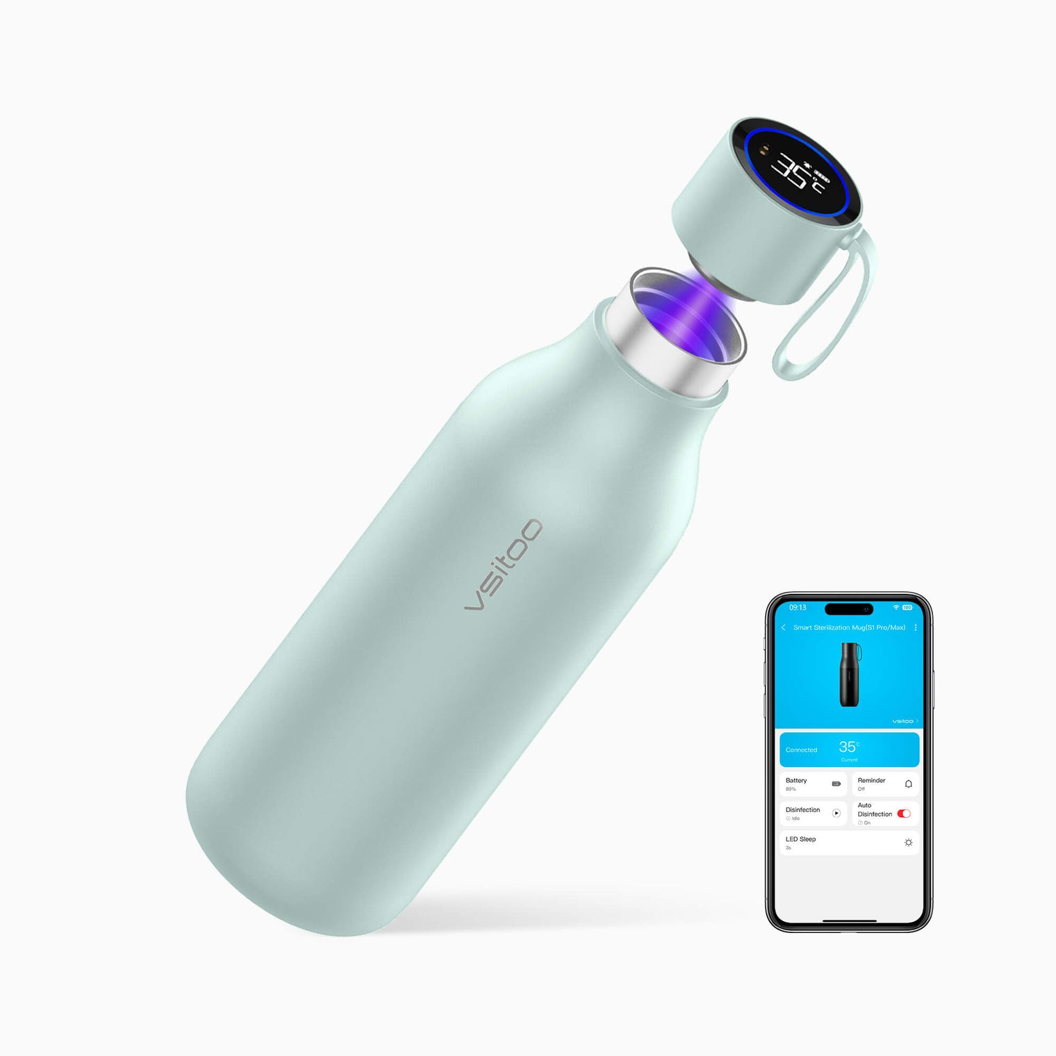 VSITOO AI Self-Cleaning Water Bottle-S1 Max VSITOO