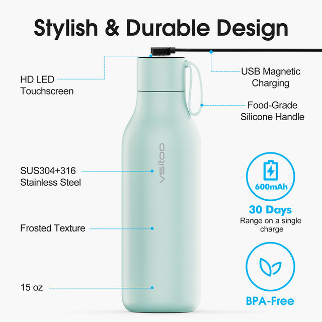 VSITOO AI Self-Cleaning Water Bottle-S1 Max VSITOO