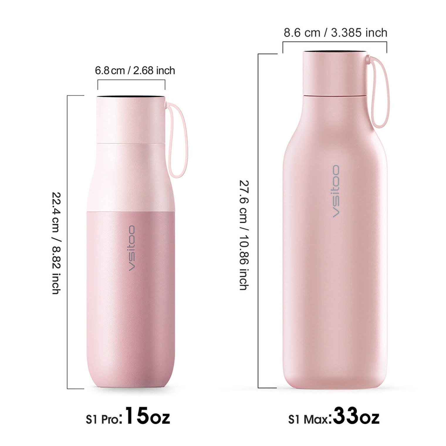 VSITOO AI Self-Cleaning Water Bottle-S1 Max VSITOO