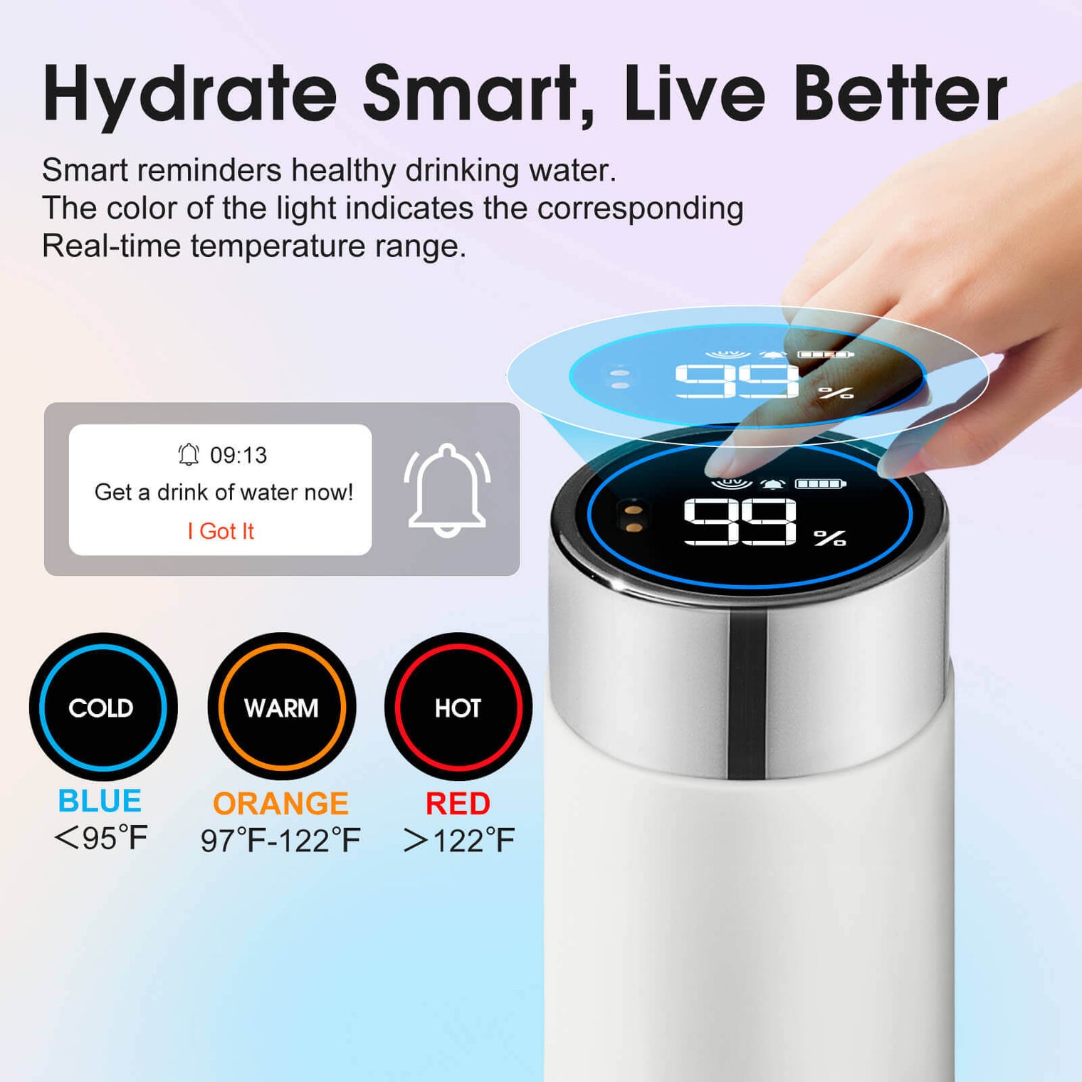 VSITOO AI Self-Cleaning Water Bottle-S1 Lite mini VSITOO