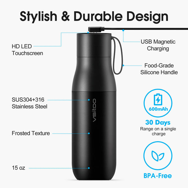 VSITOO AI Self-Cleaning Water Bottle-S1 Pro VSITOO