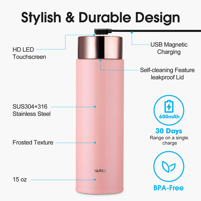 VSITOO AI Self-Cleaning Water Bottle-S1 Lite VSITOO