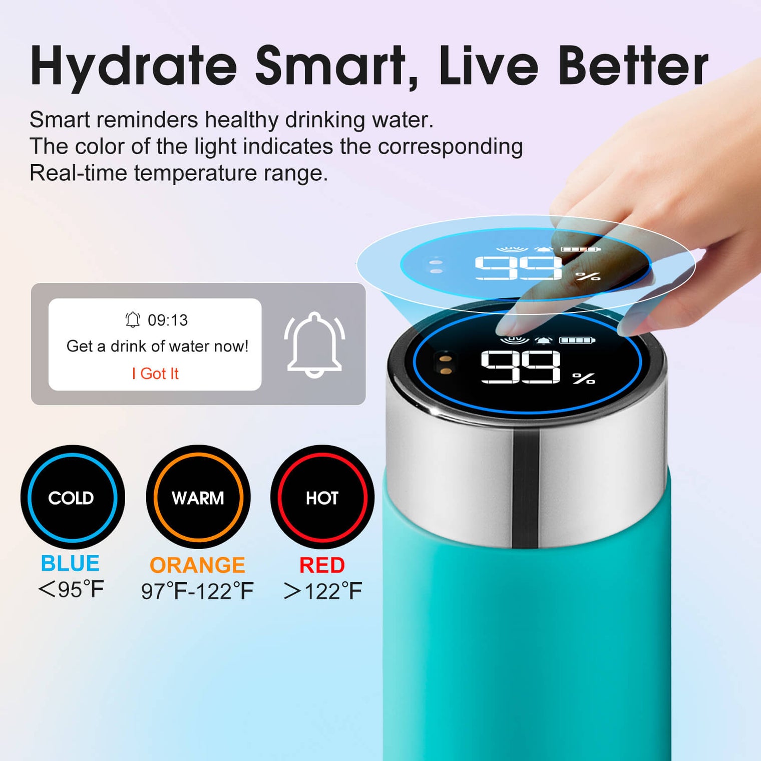 VSITOO AI Self-Cleaning Water Bottle-S1 Lite mini VSITOO