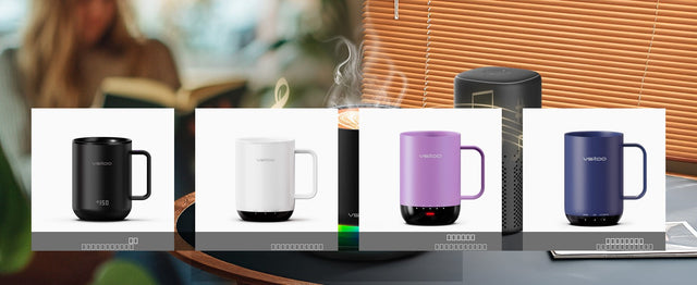 VSITOO S3 Self-Heated Coffee Mug - 12oz