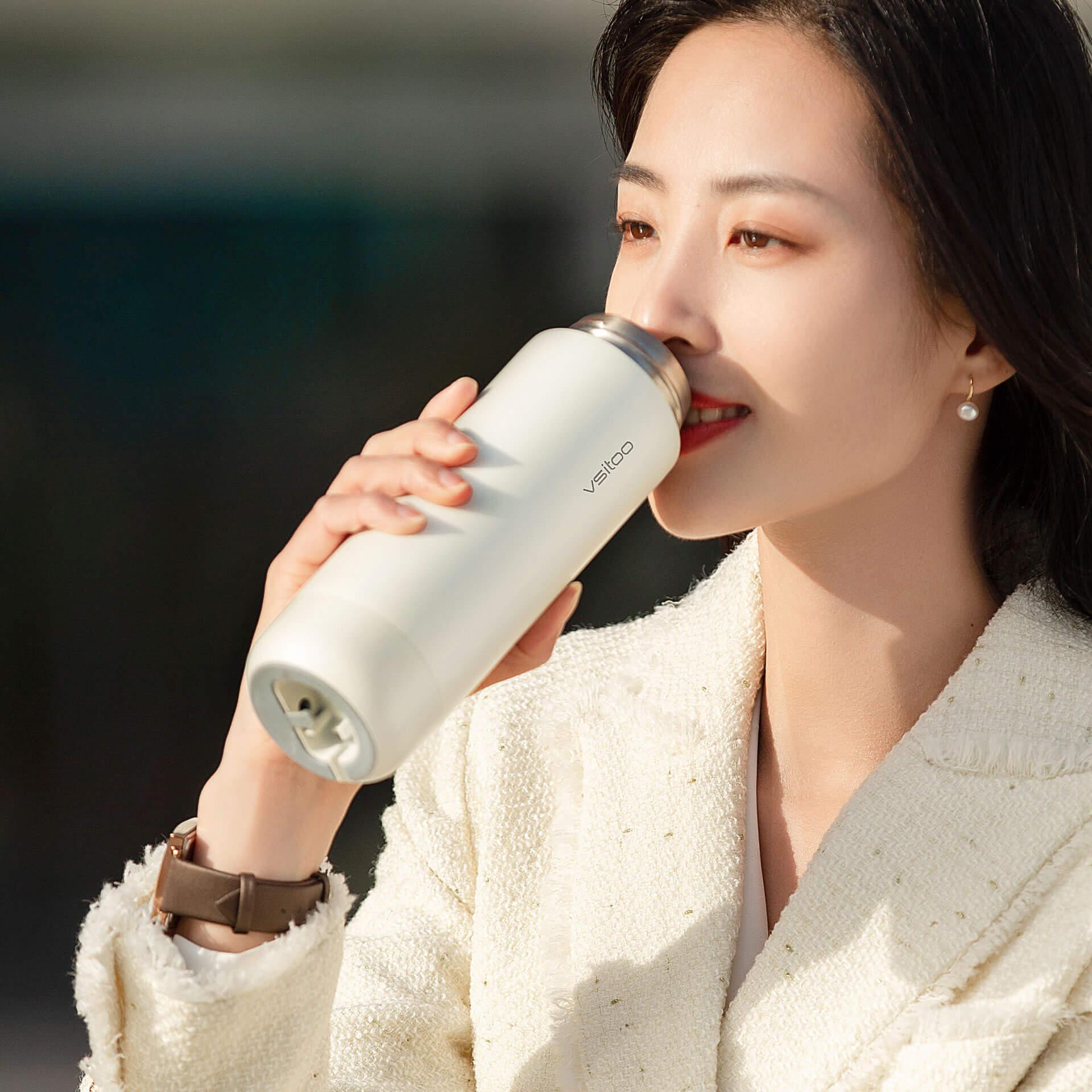 SMART TRAVEL MUG-H1 Heated Travel Mug | VSITOO