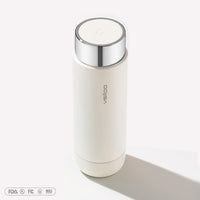 Vsitoo heated coffee travel mug H1 with white color, which can self heating coffee.